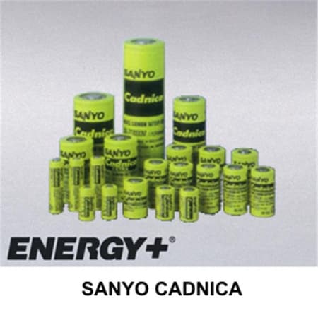 Fedco Batteries FedCo Batteries Compatible with  Intec KR600AE 1.2V 600mAh 2-3A Intec Nickel Cadmium Battery For Industrial Applications KR600AE